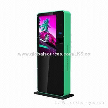 Kiosk terminals with touch screen monitor 42-inch big screen and card reader